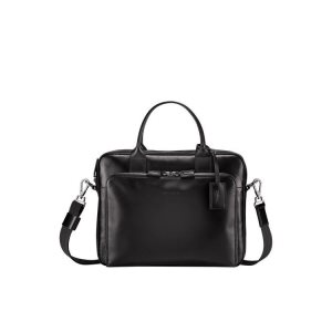 Aktówki Longchamp Briefcase S Skórzane Czarne | 4716-PTKZM