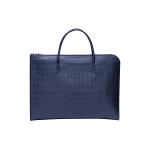 Aktówki Longchamp Briefcase S Skórzane Granatowe | 9431-XHJLE