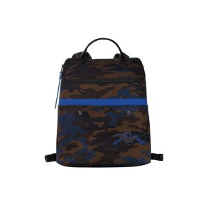New Longchamp Płócienne Granatowe | 0172-JIOAV