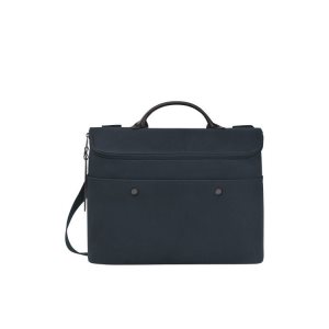 New Longchamp Płócienne Granatowe | 7854-KCPNY