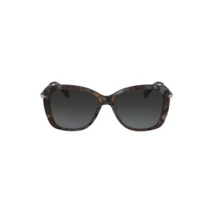Okulary Słoneczne Longchamp Brązowe Czerwone | 8150-FRPTV