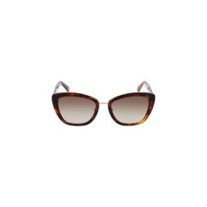 Okulary Słoneczne Longchamp Havana Brązowe | 8360-ENRCH