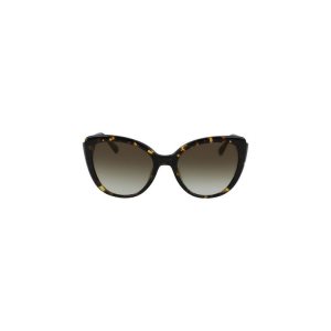 Okulary Słoneczne Longchamp Vintage Havana Kolorowe | 9526-WUFLM