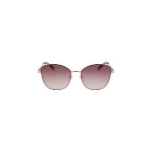 Okulary Słoneczne Longchamp Złote Czarne | 8271-IFMQV