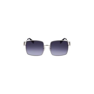 Okulary Słoneczne Longchamp Złote Szare | 4352-RBCXI