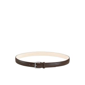 Paski Longchamp Skórzane Beżowe | 6903-CSQER
