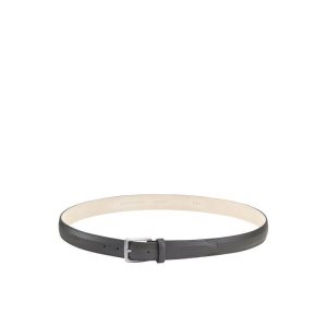 Paski Longchamp Skórzane Szare | 0364-IUSXE
