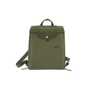 Plecaki Longchamp Forest Recycled canvas Zielone | 1305-GSTQA