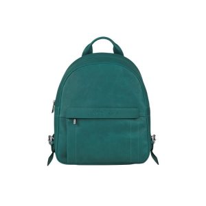 Plecaki Longchamp Skórzane Szare Zielone | 3697-ISBLA