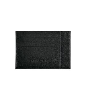 Posiadacz Karty Longchamp Card Skórzane Czarne | 3107-RMIKV