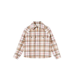Płaszcze Longchamp Wełna Beżowe | 4569-KSFTL