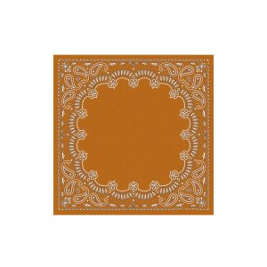 Szaliki Longchamp Scarf 50 Saffron Silk Pomarańczowe | 9861-LGFMX