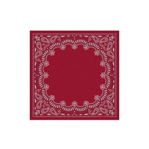 Szaliki Longchamp Scarf 50 Silk Czerwone | 3217-HGXJN