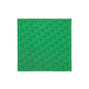 Szaliki Longchamp Scarf 70 Silk Zielone | 9325-SYGBX
