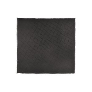 Szaliki Longchamp Shawl Other Czarne | 8420-LYBWA