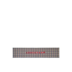 Szaliki Longchamp Wełna Granatowe Brązowe | 9468-FEXPG
