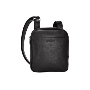 Torba Crossbody Longchamp S Skórzane Czarne | 3715-IWJUT