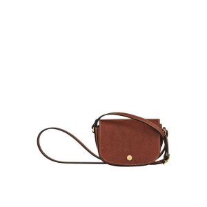 Torba Crossbody Longchamp Skórzane Brązowe | 8716-NEPYX