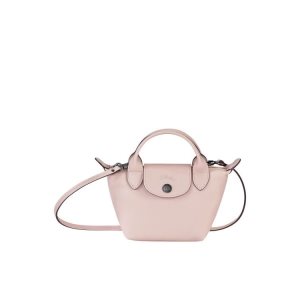 Torba Crossbody Longchamp Skórzane Różowe | 3781-XUBZG