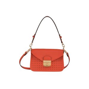 Torba Crossbody Longchamp Xs Skórzane Pomarańczowe | 2674-JRTQI