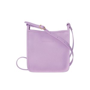 Torba Crossbody Longchamp Zipped S Skórzane Fioletowe | 0741-RLKME