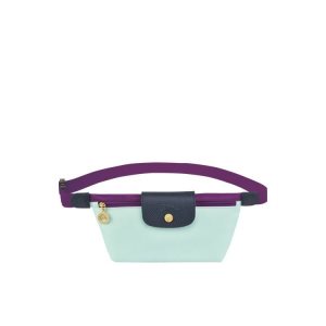 Torba Na Talię Longchamp Celadon Płócienne Kolorowe | 4926-VNYDB