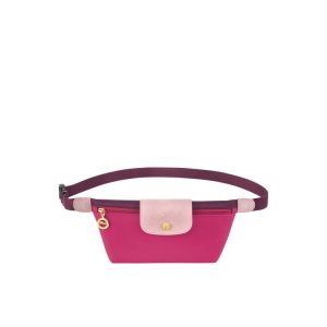 Torba Na Talię Longchamp Płócienne Fuksja | 6541-YVSBE
