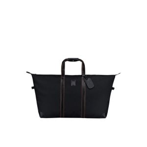 Torby Podróżne Longchamp Płócienne Czarne | 4279-HLTMU