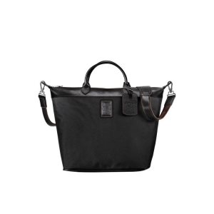 Torby Podróżne Longchamp Płócienne Czarne | 4571-XHBRP