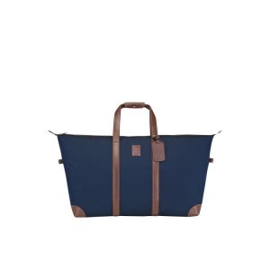 Torby Podróżne Longchamp Płócienne Niebieskie | 9756-JKXUH