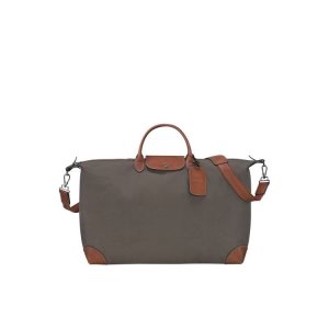 Torby Podróżne Longchamp Xl Płócienne Brązowe | 0749-OXZKB