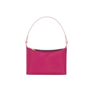 Torby Przez Ramię Longchamp Płócienne Fuksja | 2689-CDUWY