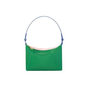 Torby Przez Ramię Longchamp Płócienne Zielone | 8519-CSIRM