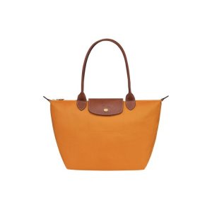 Torby Przez Ramię Longchamp S Saffron Recycled canvas Pomarańczowe | 4352-YBRNW