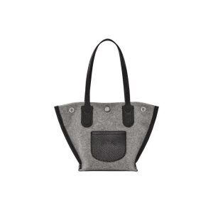 Torby Przez Ramię Longchamp Shopping Xs Płócienne Szare | 4528-UZVHY