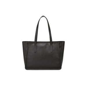 Torby Przez Ramię Longchamp Skórzane Czarne | 1026-ZOCUE