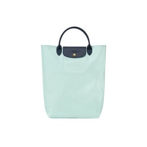 Torebki Longchamp Celadon Płócienne Kolorowe | 3842-RSQIX