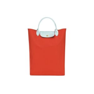 Torebki Longchamp Płócienne Pomarańczowe | 9547-SBXIM