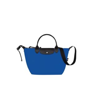 Torebki Longchamp S Recycled canvas Jasny Niebieskie | 4620-LOTHS