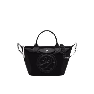 Torebki Longchamp S Skórzane Czarne | 2843-CIJVG