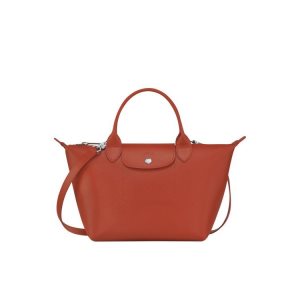 Torebki Longchamp S Terracotta Płócienne Pomarańczowe | 3502-MLNBH