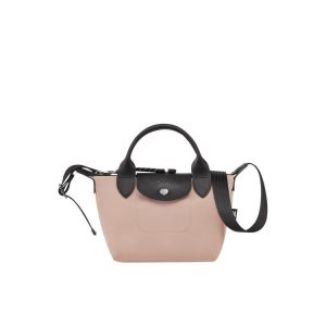 Torebki Longchamp Xs Hawthorn Recycled canvas Różowe | 3607-VACQX