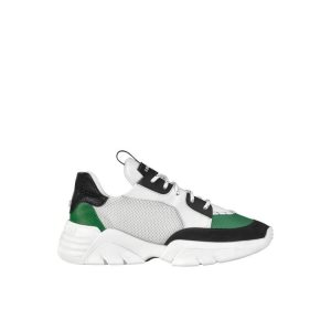 Trampki Longchamp Skórzane Zielone | 0379-FPHIC