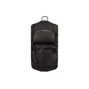 Travel Accessories Longchamp Garment Cover Skórzane Czarne | 0517-CNGKB
