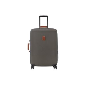 Walizki Longchamp M Recycled canvas Brązowe | 3246-YOKPF