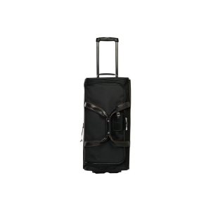 Wheeled Duffle Bags Longchamp Płócienne Czarne | 2785-WJABL